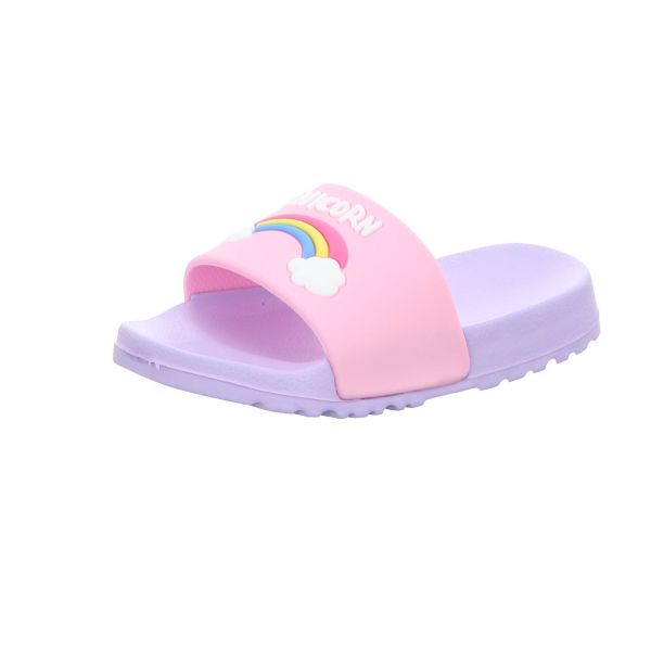 Sneakers Mädchen-Badepantolette Pink-Lila