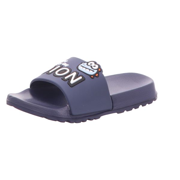 Sneakers Jungen-Badepantolette Blau Dino