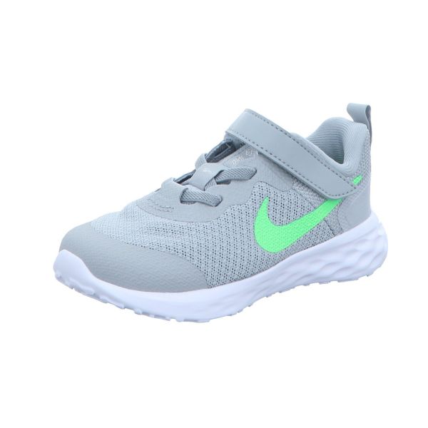 Nike Jungen-Slipper-Kletter-Sneaker Revolution 6 NN Grau