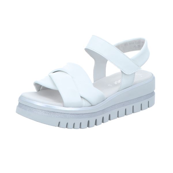 Gabor Damen-Sandalette Weiß
