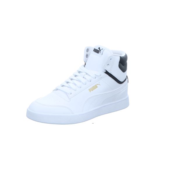Puma Herren-High-Top-Sneaker Shuffle Mid Weiß
