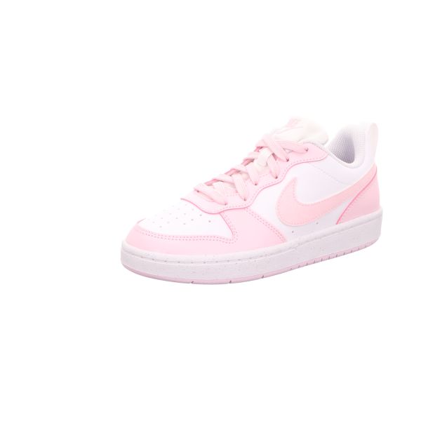 Nike Mädchen-Sneaker Court Borough Recraft Rosa-Weiß