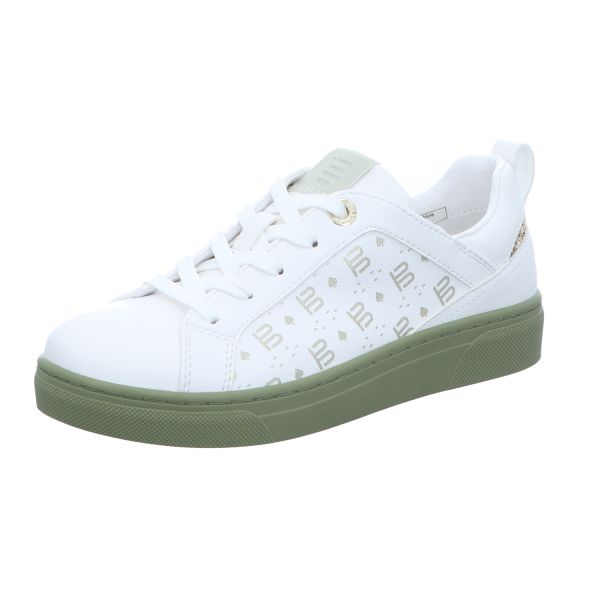 Bagatt Damen-Sneaker-Schnürhalbschuh Elea Weiß-Grün