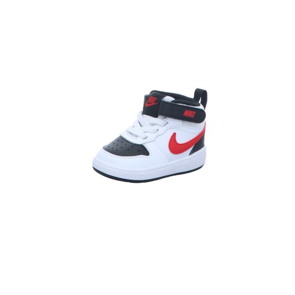 Nike Kinder-Sneaker-Lauflernstiefel Court Borough Mid 2 Weiß