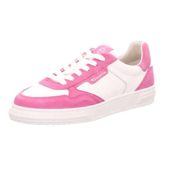 TAMARIS Damen-Sneaker Pink-Weiß