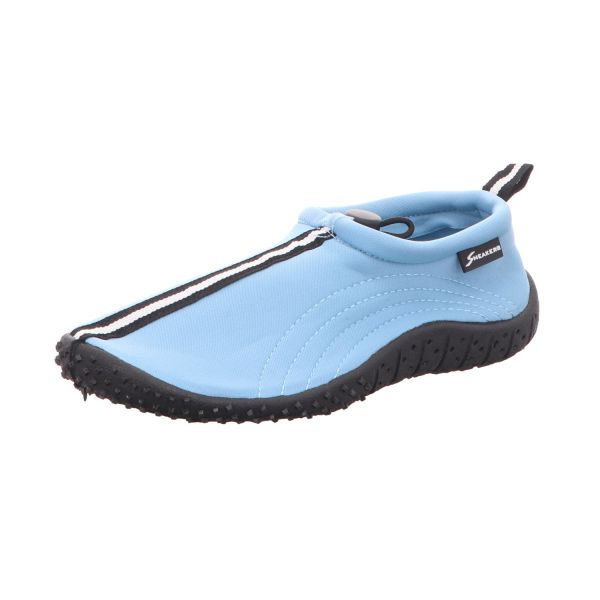 Sneakers Damen-Wasserschuh Blau-Schwarz