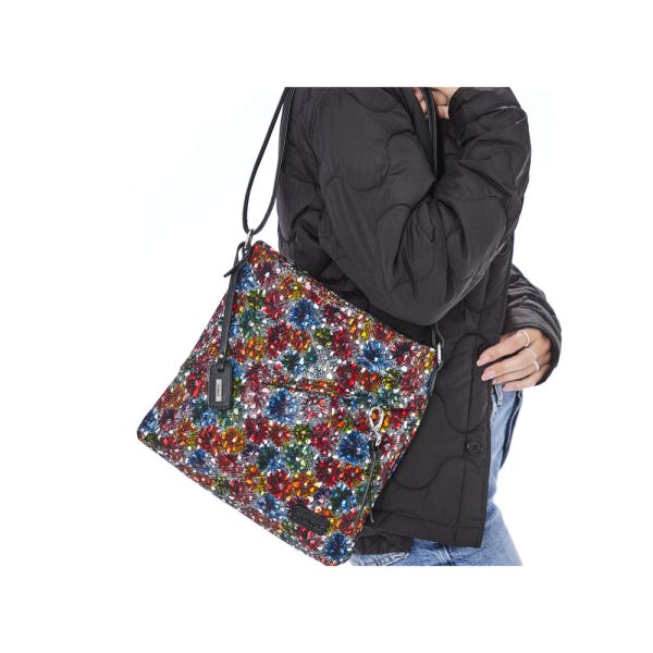 Rieker Damen-Handtasche-Umhängetasche Mehrfarbig