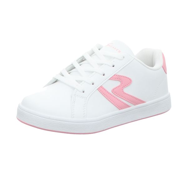 Sneakers Mädchen-Sneaker Weiß-Pink