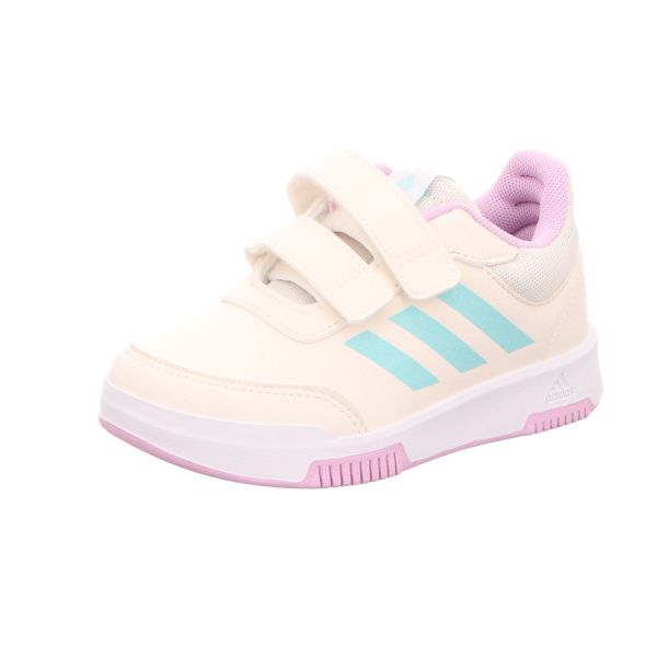 adidas Mädchen-Sneaker-Slipper-Klettschuh Tensaur Sport 2.0 CF K Weiß-Mehrfarbig