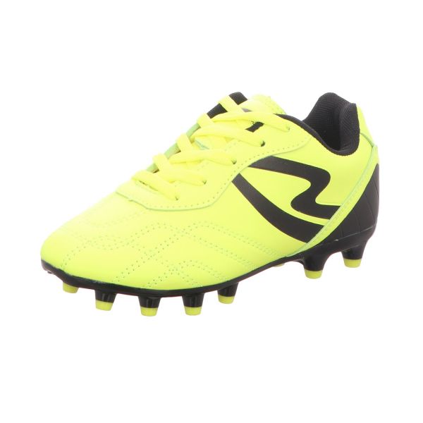 Sneakers Jungen-Fußballschuhe Gelb-Schwarz