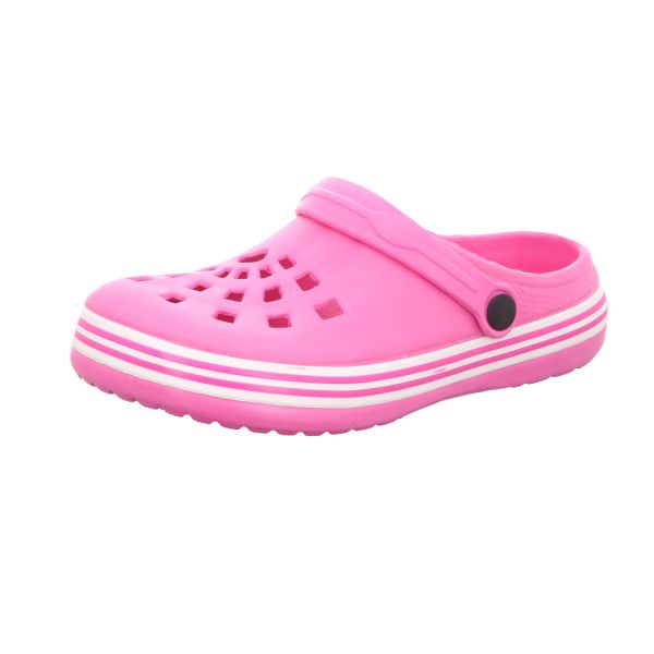 Sneakers Damen-Badepantolette-Clog Pink