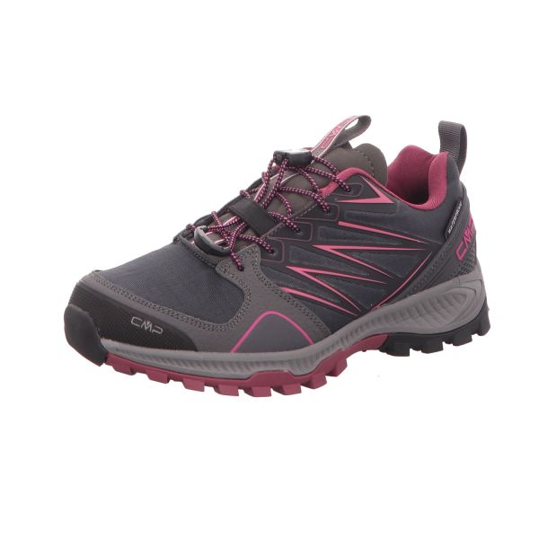 CMP Damen-Outdoor-Leichtwanderschuh Atik WMN WP Trail Running Shoe Grau-Pink